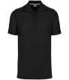 WK274 WK Designed to Work Anti-Bacterial Piqué Polo Shirt Black colour image